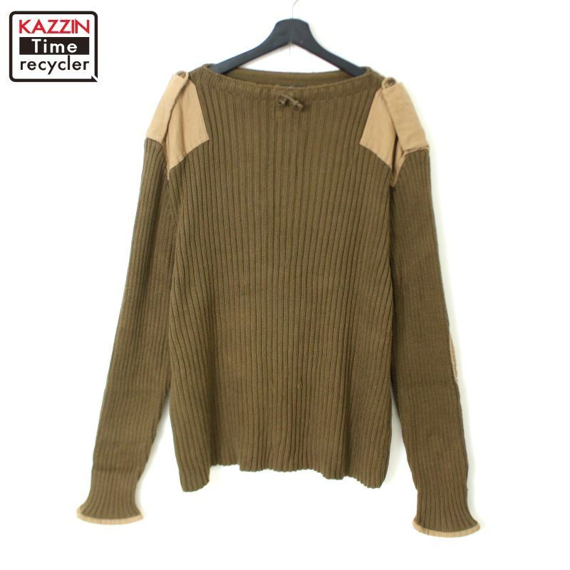 Chaps ラルフローレン エルボーパッチ コマンドセーター Ralph ウール 00s RALPH LAUREN エポレット エルボーパッチ コマンド ニットセーター