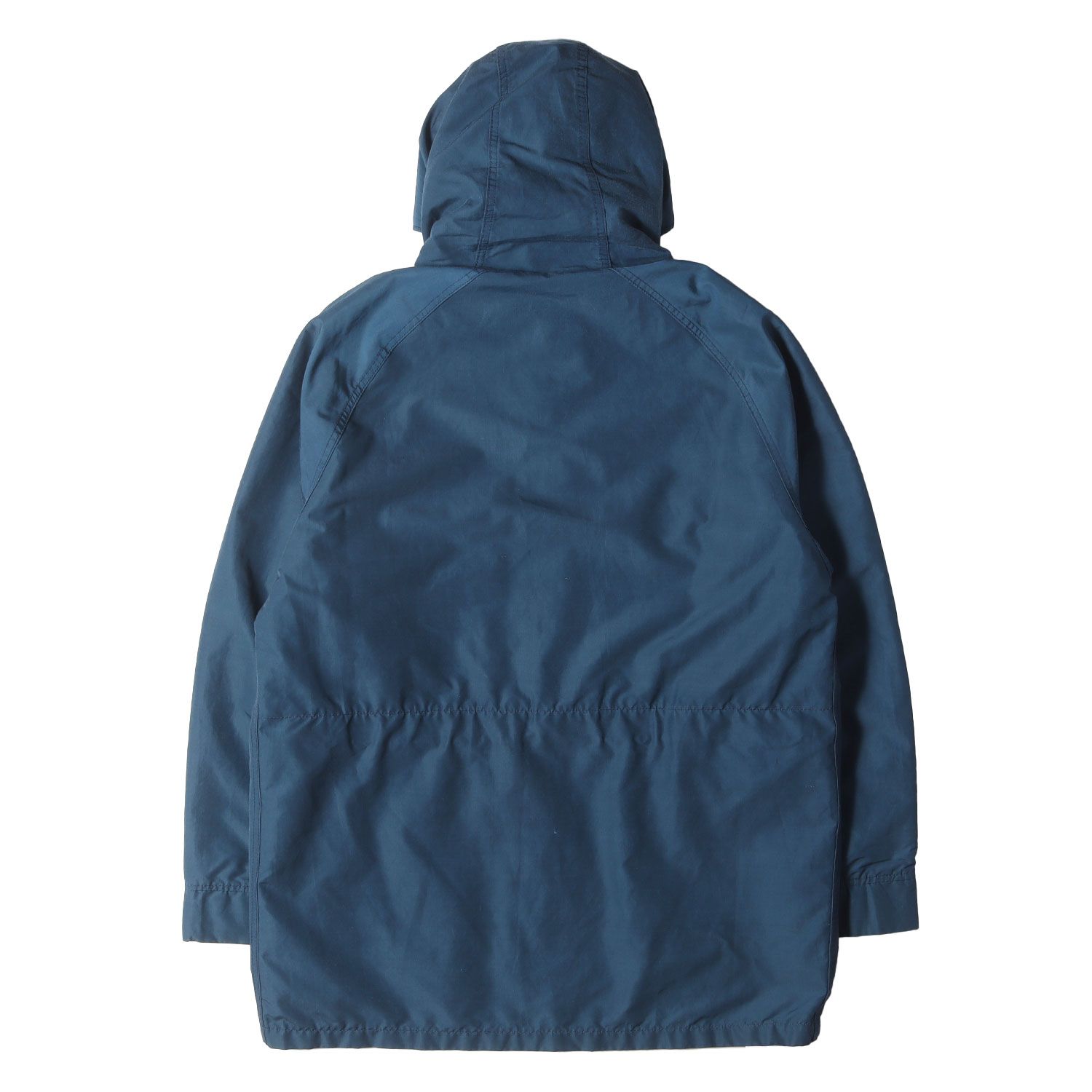 WoolRich ウールリッチ ジャケット サイズ:L / 80s 60/40クロス 裏地チェックウール マウンテンパーカー (USA製) / ネイビー 紺 / 80年代 ヴィンテージ 古着 / アウター ブルゾン 上着【メンズ】【中古】【K4398】 WoolRich ウールリッチ ジャケット サイズ:L / 80s 60/40クロス 裏地