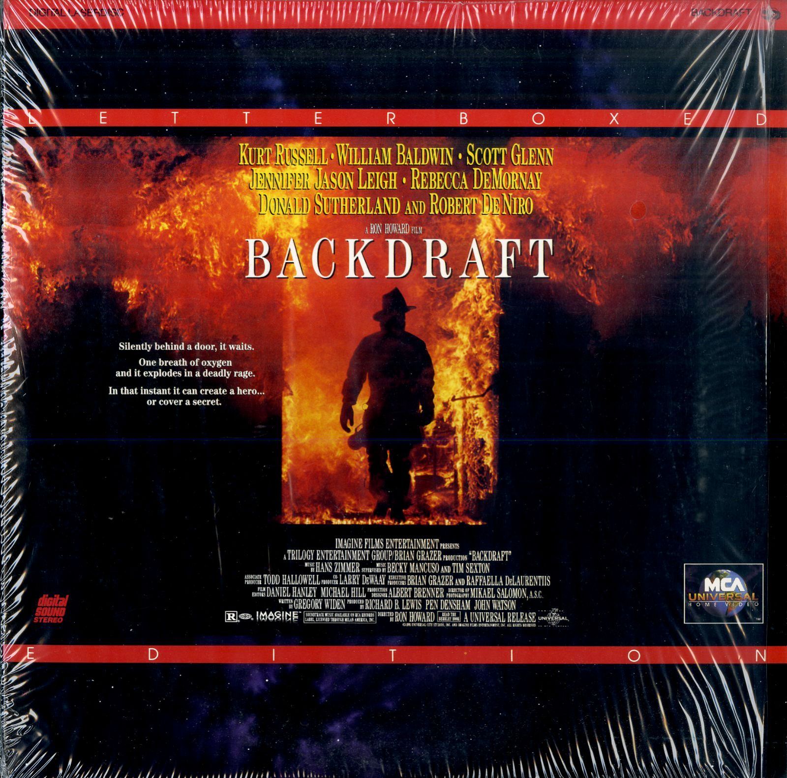 LD2枚 / カート・ラッセル / Backdraft【バックドラフト】(Letterboxed 