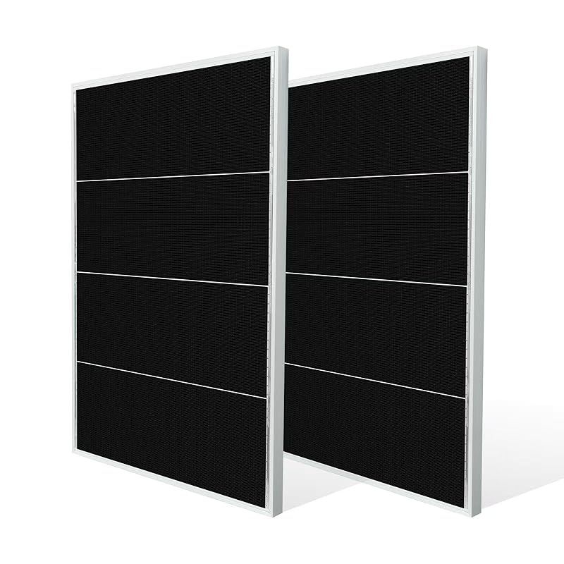 GWSOLAR 100W X 2枚 200W 太陽光パネル 影に強い!! コンパクトサイズ 単結晶 PERC ソーラーパネル 12V 太陽光チャージ 12Vシステム 充電 蓄電対応 車 船舶 屋根 災害対策 パネル縦置き設置でセル列横向き並列設計 汚れ 雪
