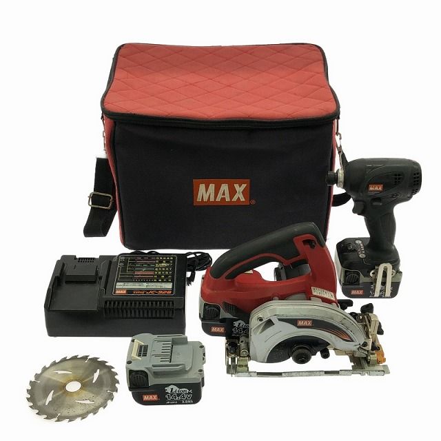 ☆中古品セット☆MAX マックス 14.4V 充電式丸のこ PJ-CS51 充電 ☆中古品セット☆MAX マックス 14.4V 充電式丸のこ PJ-CS51 充電