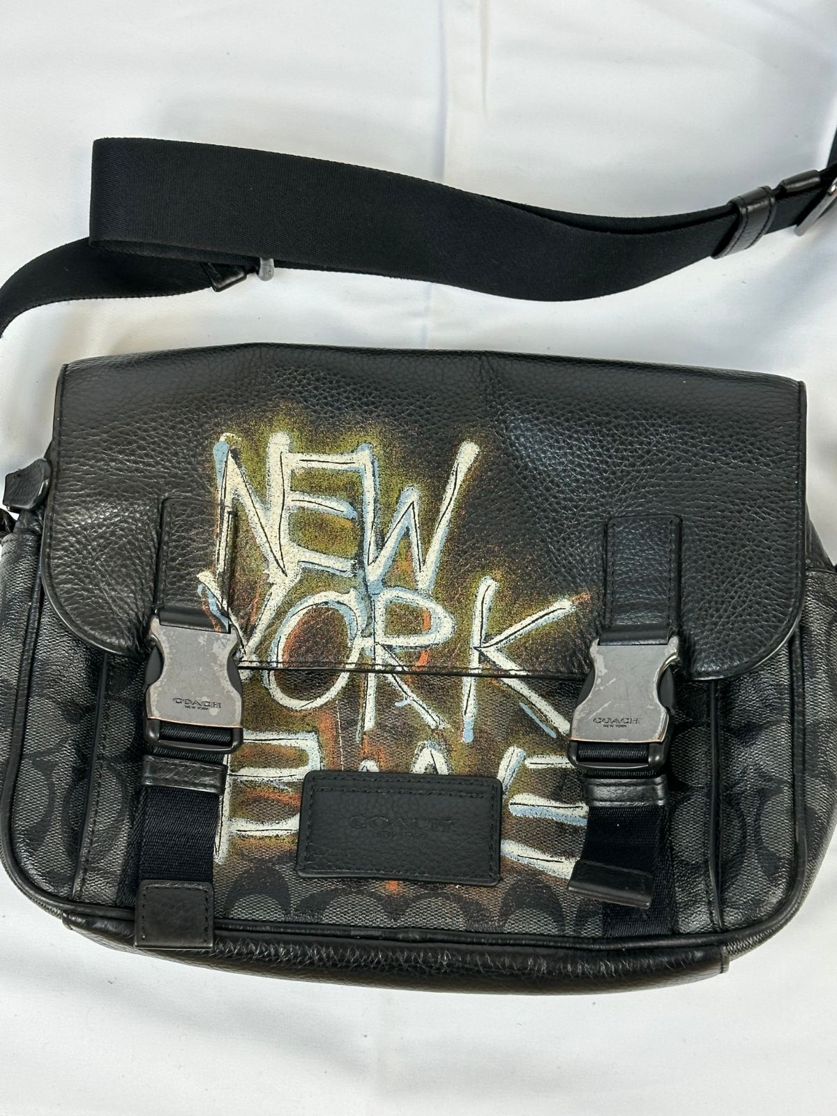極美品 激レア 入手困難】COACH バスキア ローグ メッセンジャー