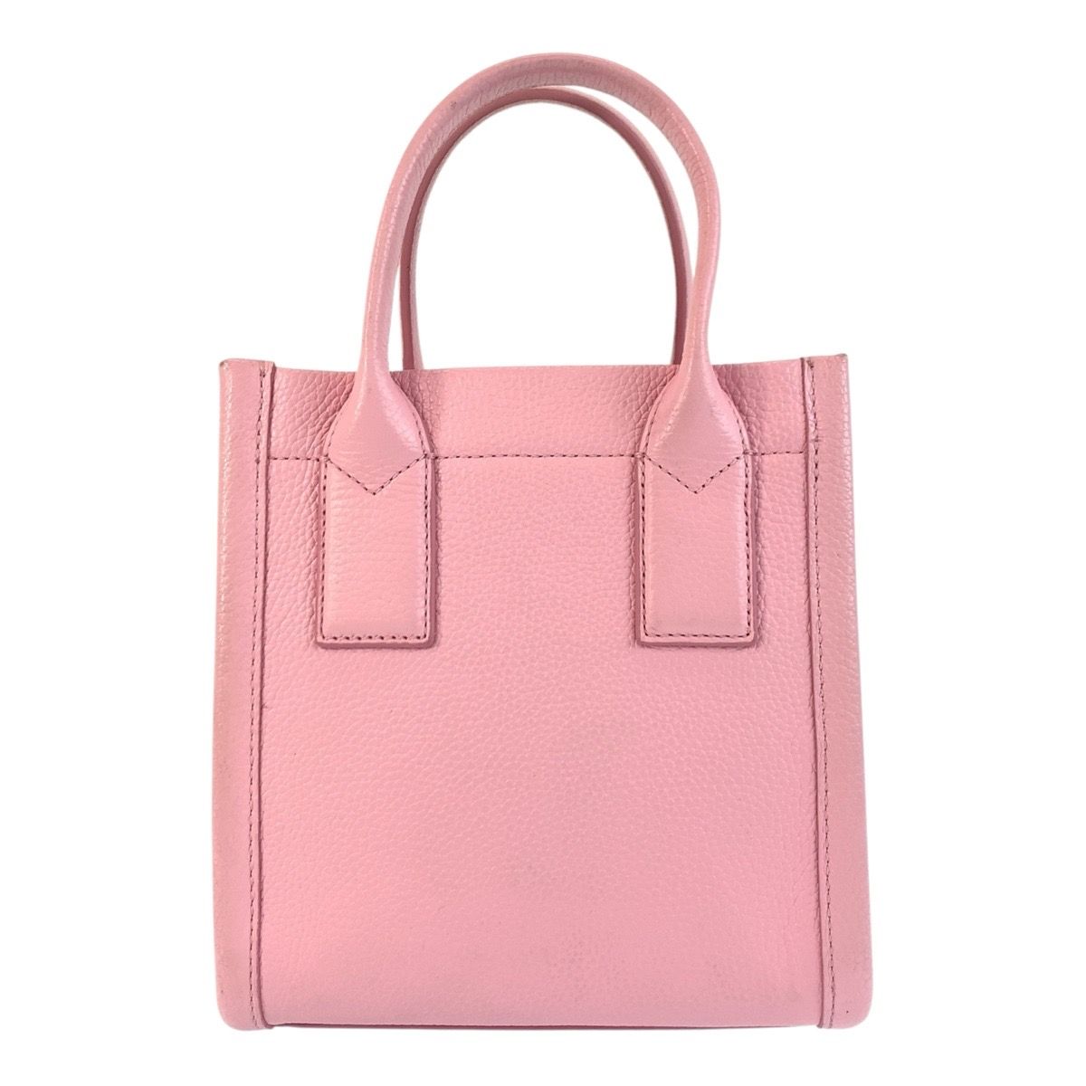 MARC JACOBS マークジェイコブス ピンク シルバー金具 レザー MARC JACOBS マークジェイコブス ピンク シルバー金具 レザー