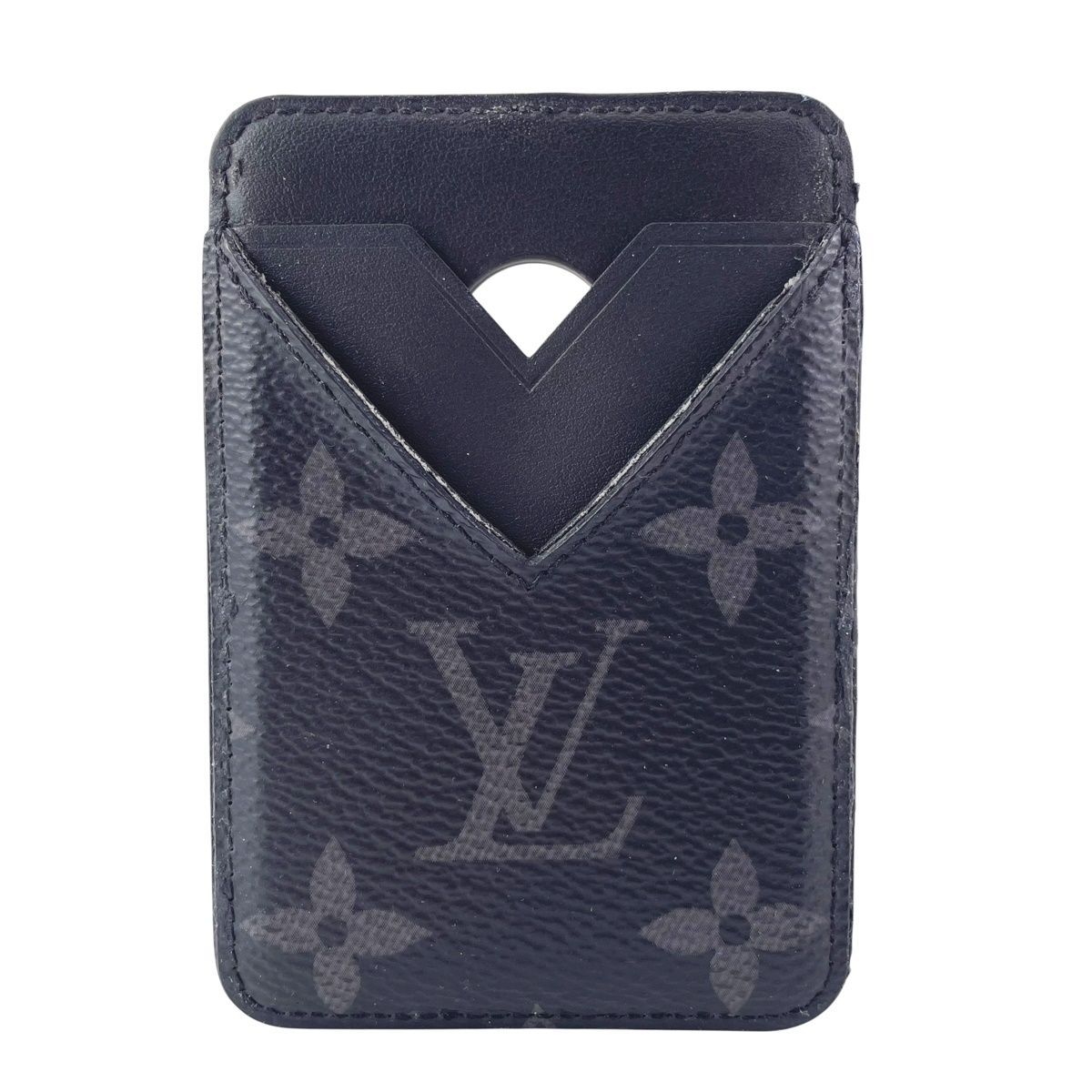 LOUIS VUITTON ブラックカードケース iPhoneケース ◇LOUIS VUITTON