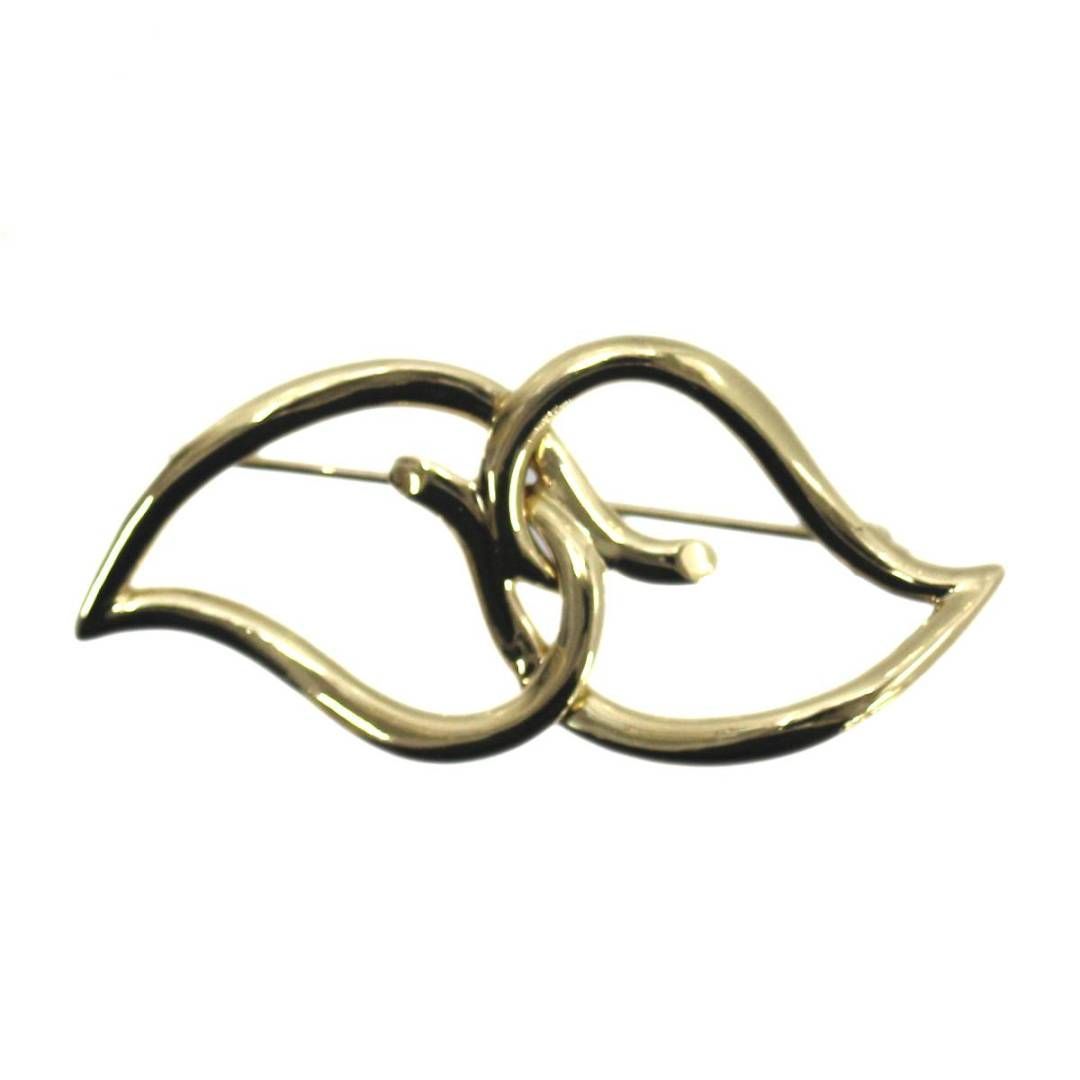 TIFFANY&Co. ティファニー リーフ ピンブローチ gg3e Tiffany & Co. - Tiffany 星 安全ピンブローチ希少の通販 by