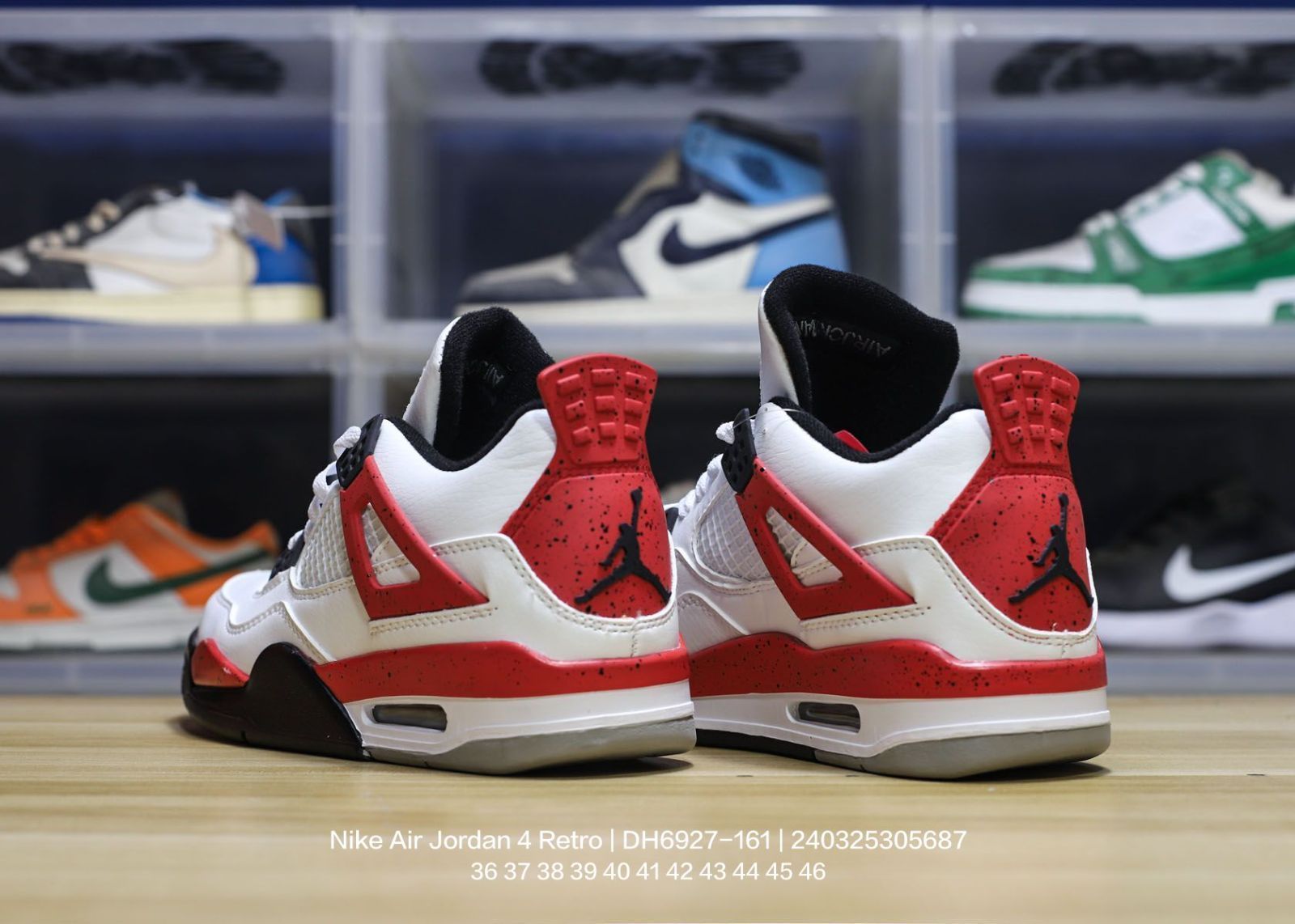 NIKE - [週末限定値下げ]　NIKE AJ3　retro red cement　27.5 Nike Air Jordan 4 Retro 