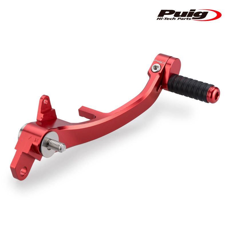 Puig 22215R ADJUSTABLE BRAKE FOOT PEDAL RED YAMAHA MT-09 24-25 MT-09SP 24-25 プーチ アジャスタブルブレーキペダル