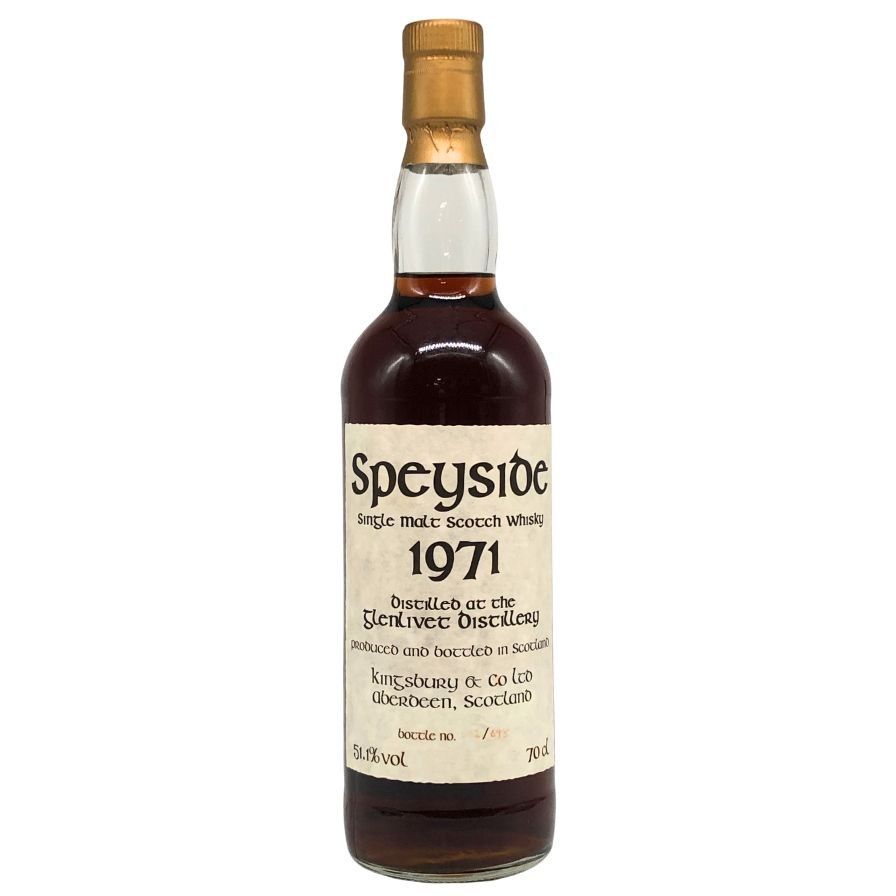 スペイサイド　グレンリベット 1971年 28年熟成 シェリー樽 スペイサイド グレンリベット 1971年 28年熟成 シェリー樽