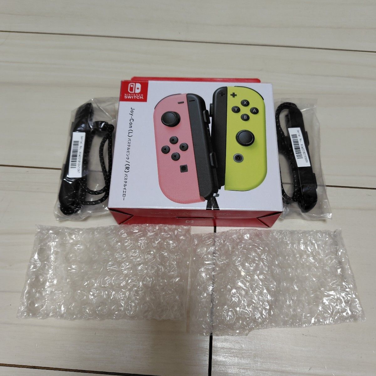 Joy-Con （L） パステルピンク/ （R） パステルイエロー ※外箱