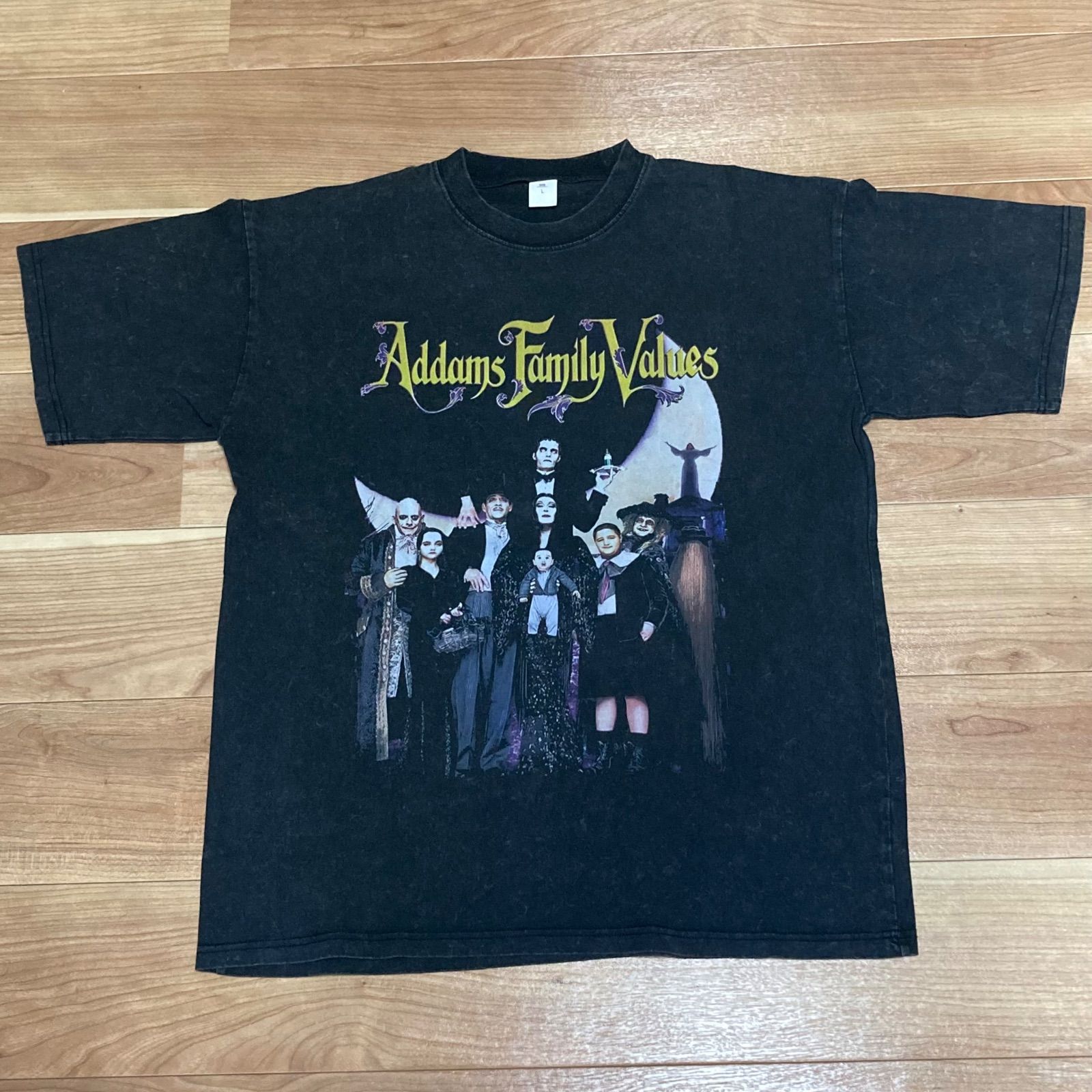 古着 ムービーTシャツ Addams Family Values アダムスファミリー 