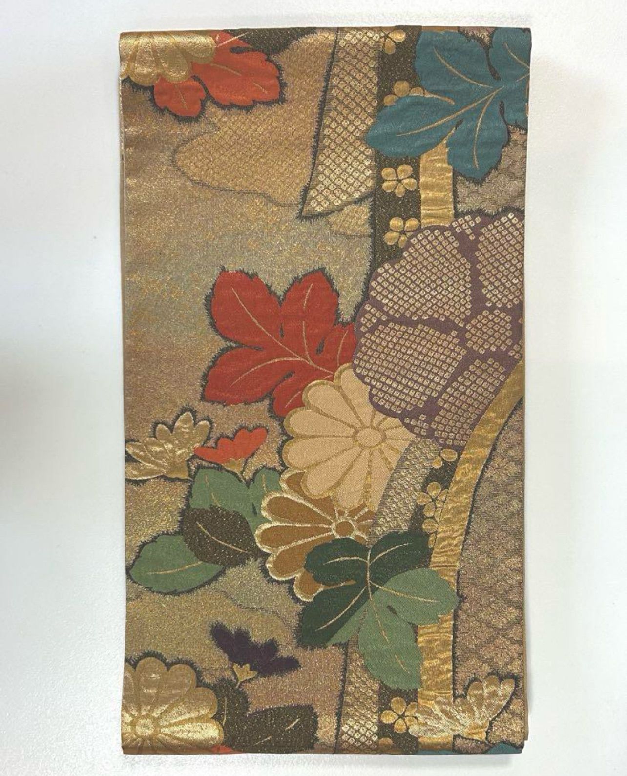 刺繍袋帯