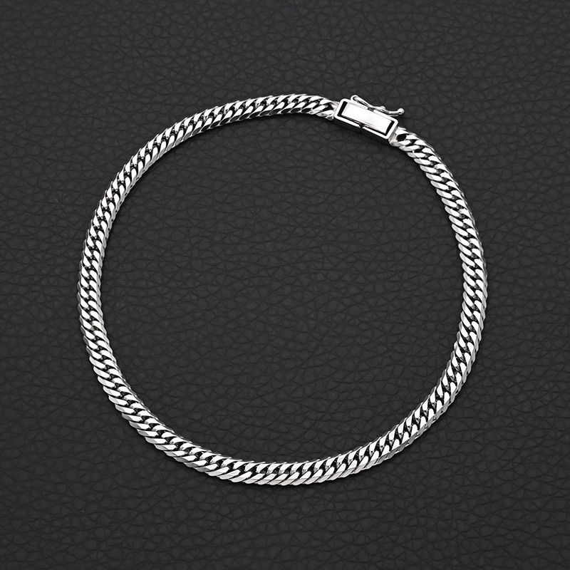 PT850(プラチナ) 喜平ブレスレット 6面ダブル 11.0g 20cm 新品 - メルカリ