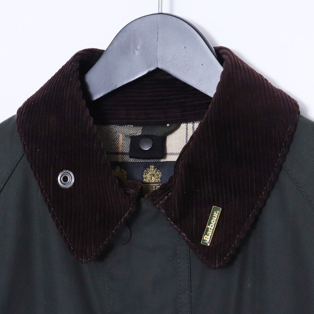 BARBOUR SL BEDALE コットン オイルド ジャケット サイズ38 カーキ