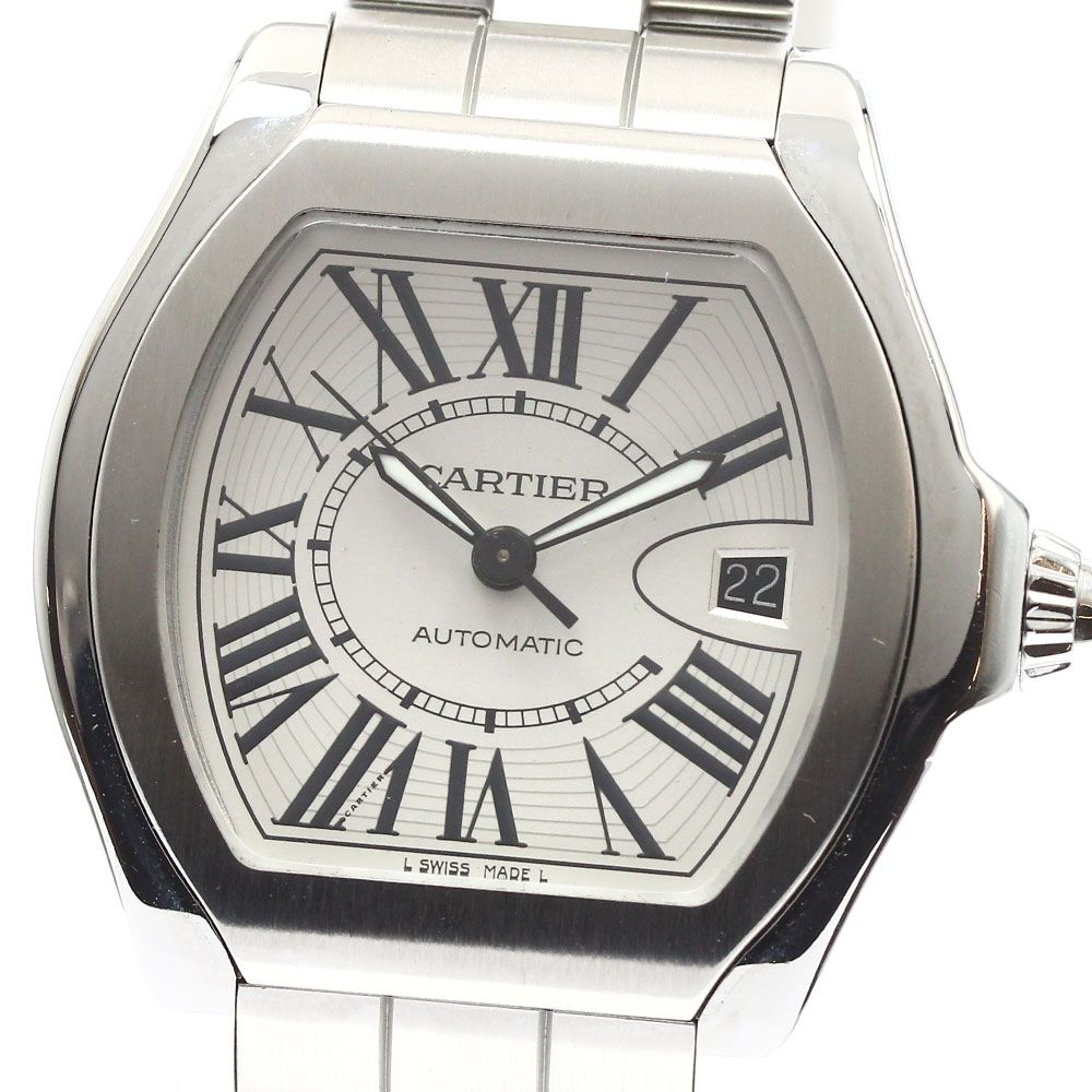 ジャンクカルティエ CARTIER W6206017 ロードスター LM デイト