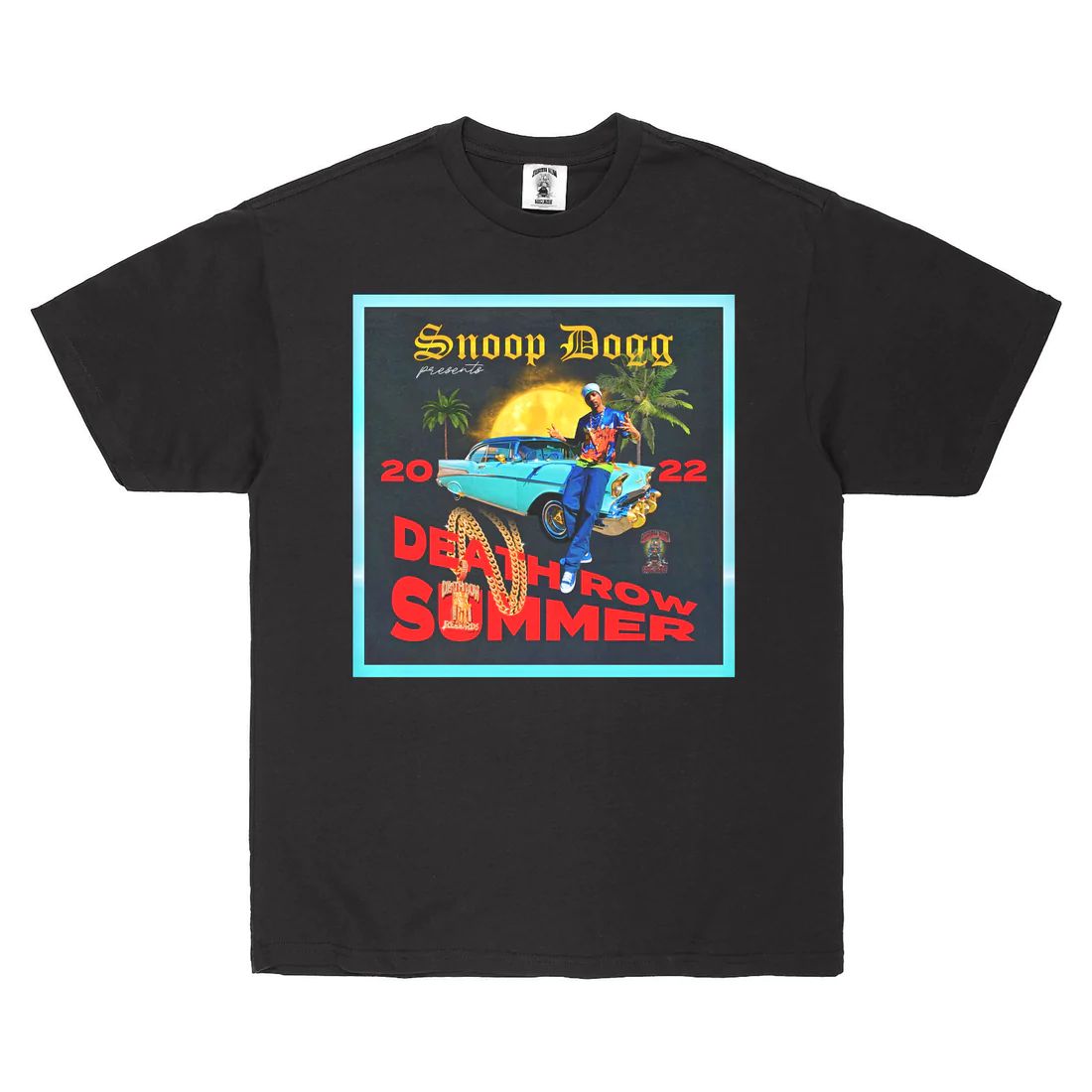 レア✴︎ Snoop Dogg x Death Row Summer Official T-Shirts ✴︎Lサイズ Tシャツ 限定Rap Tee  - メルカリ