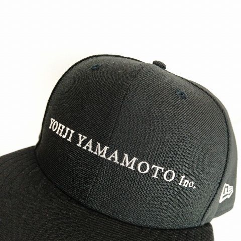 ヨウジヤマモト× NEW ERA 59FIFTY キャップ ブラック 7 1/2 YOHJI YAMAMOTO x NEW ERA Low Profile 59FIFTY Cap 2023SS