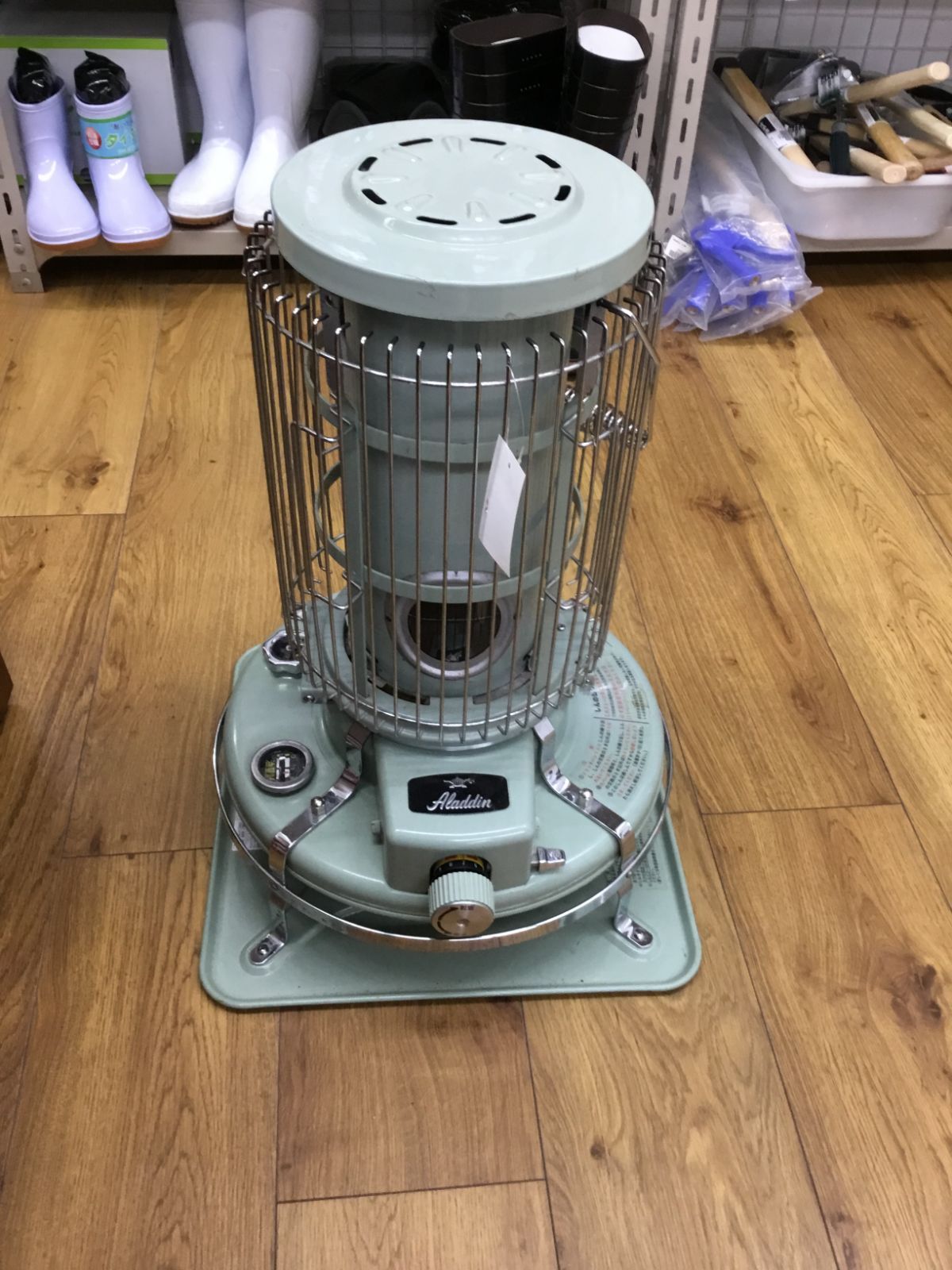 レトロ】説明書・箱付き 360°ファンハロゲンヒーター IR-7261 ゴールド