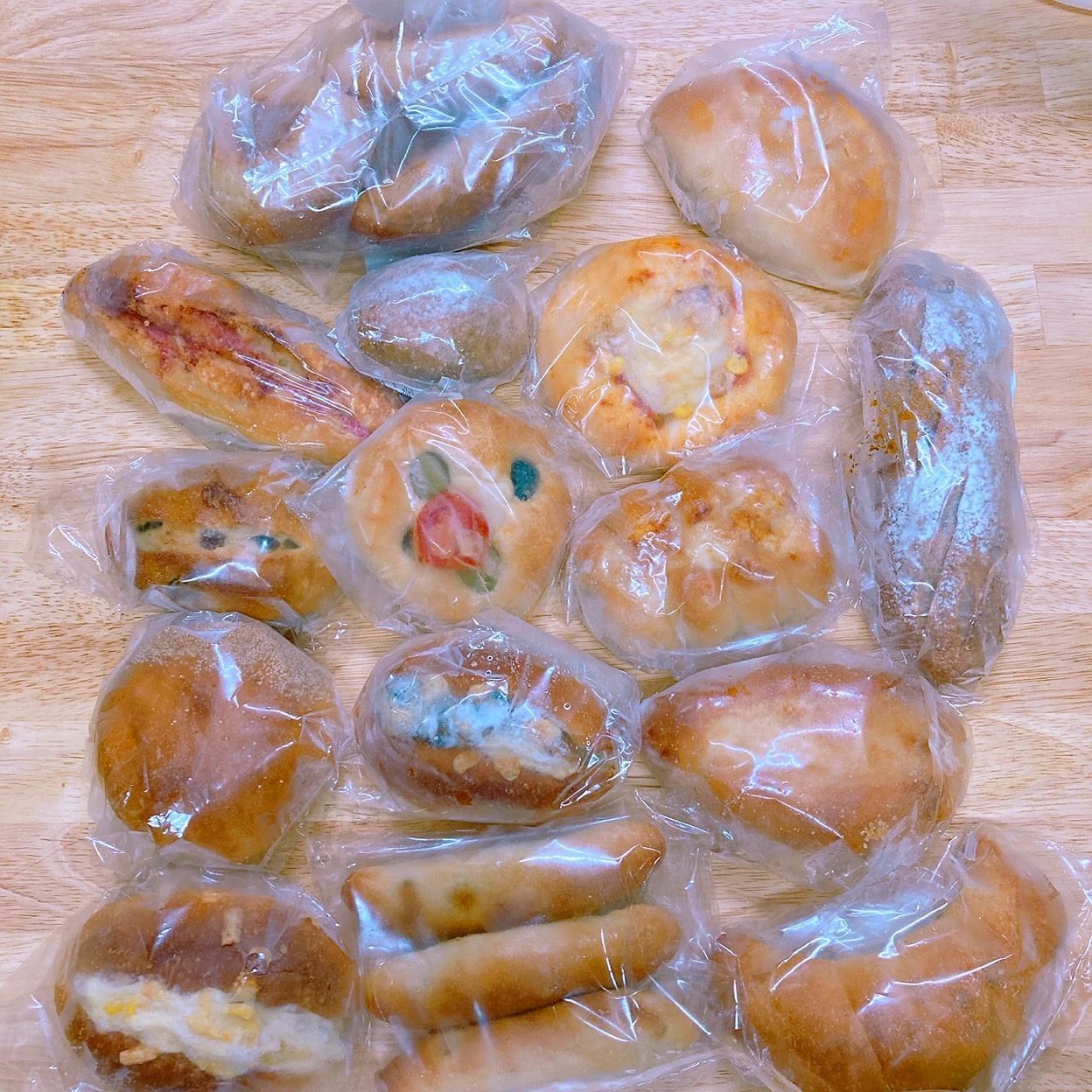 【国産小麦100％】訳あり！おまかせ冷凍パンセット60