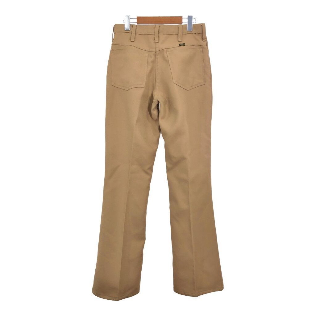 ゴールデンサイズ wrangler ラングラー ブラウン ランチャーパンツ 80s 