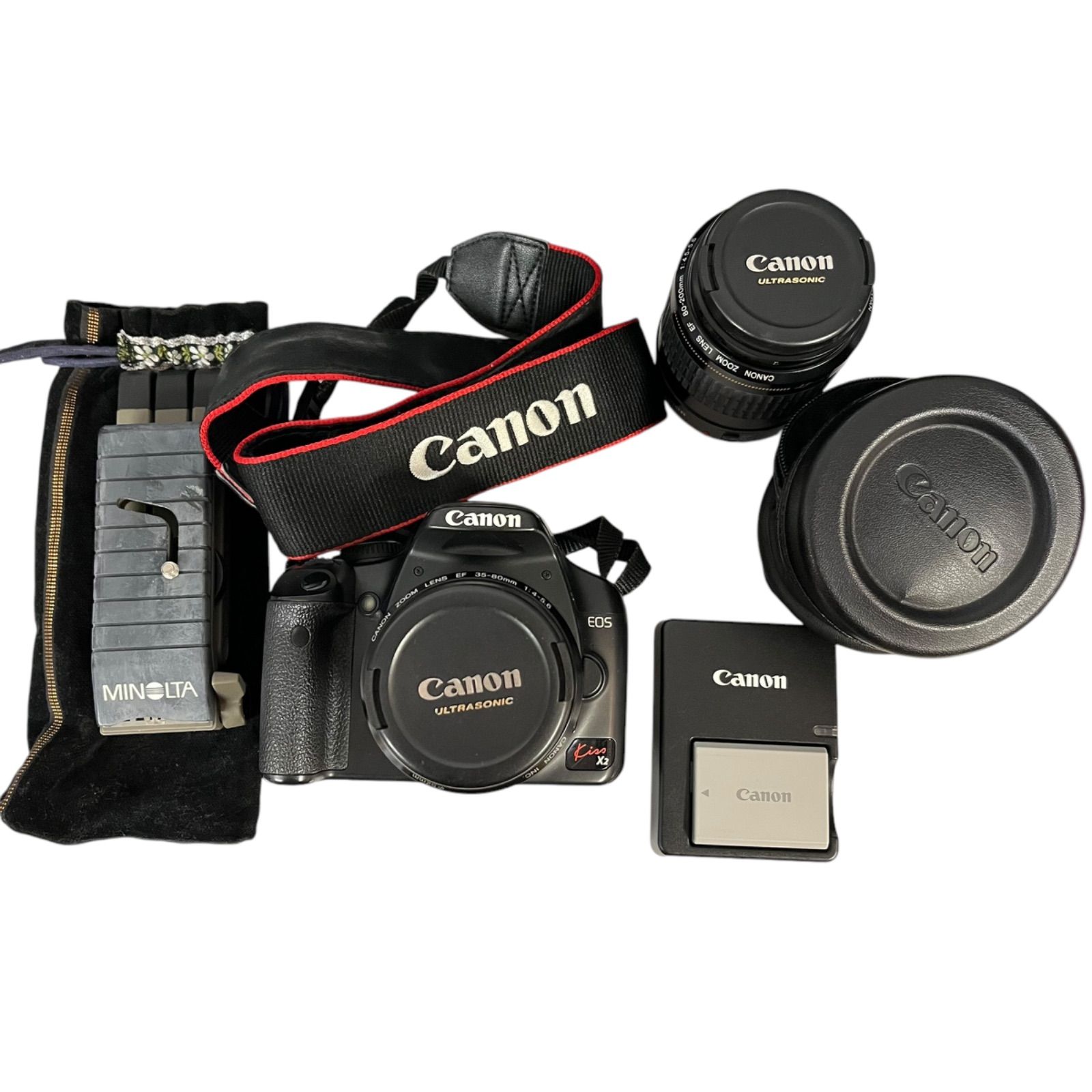 管29915】CANON キヤノン EOS Kiss X2 デジタル一眼レフカメラ 一眼  