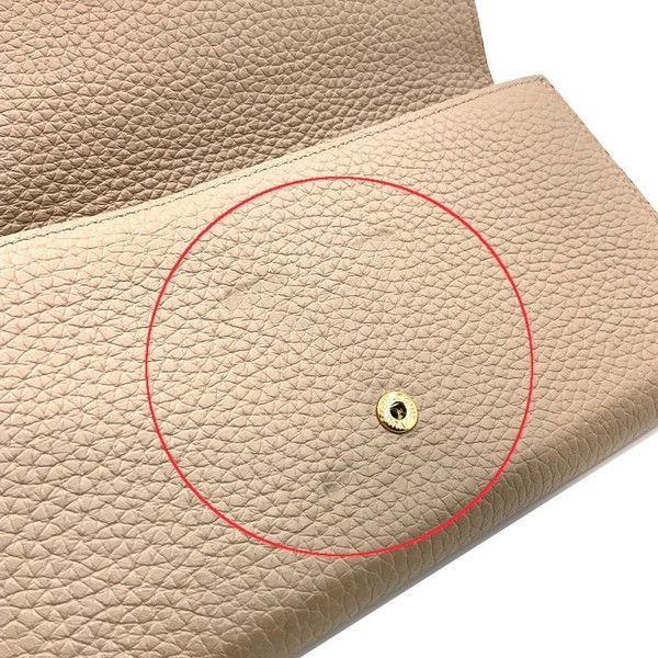 LOUIS VUITTON ルイヴィトン M61249 ポルトフォイユ・カプシーヌ RFID トリヨンレザー×ガレ×ベージュ系×ゴールド金具  USED-B g3101897927900030 送料無料 かんてい局宜野湾愛知店 - メルカリ