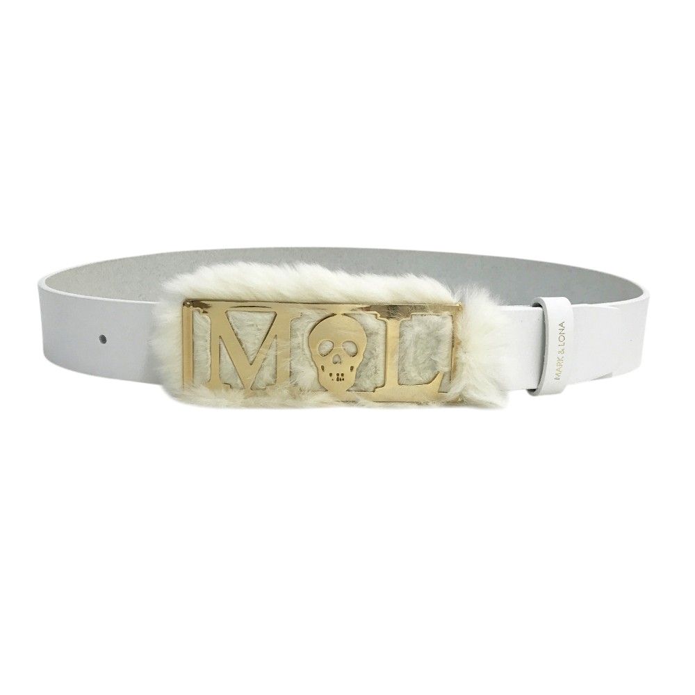 お値打ち】Mark and Lona ベルト ホワイト BELT