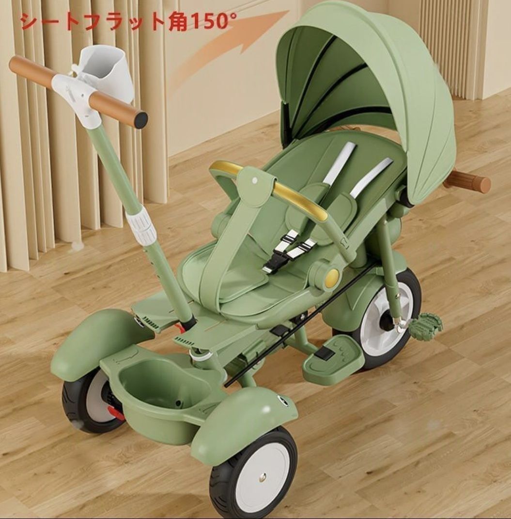 sxx専用　7IN1折りたたみ式三輪車 子供用三輪車　子供用自転車183-140 子供用三輪車 | 7in1 折りたたみ式 - 心ときめく生活雑貨『mecu