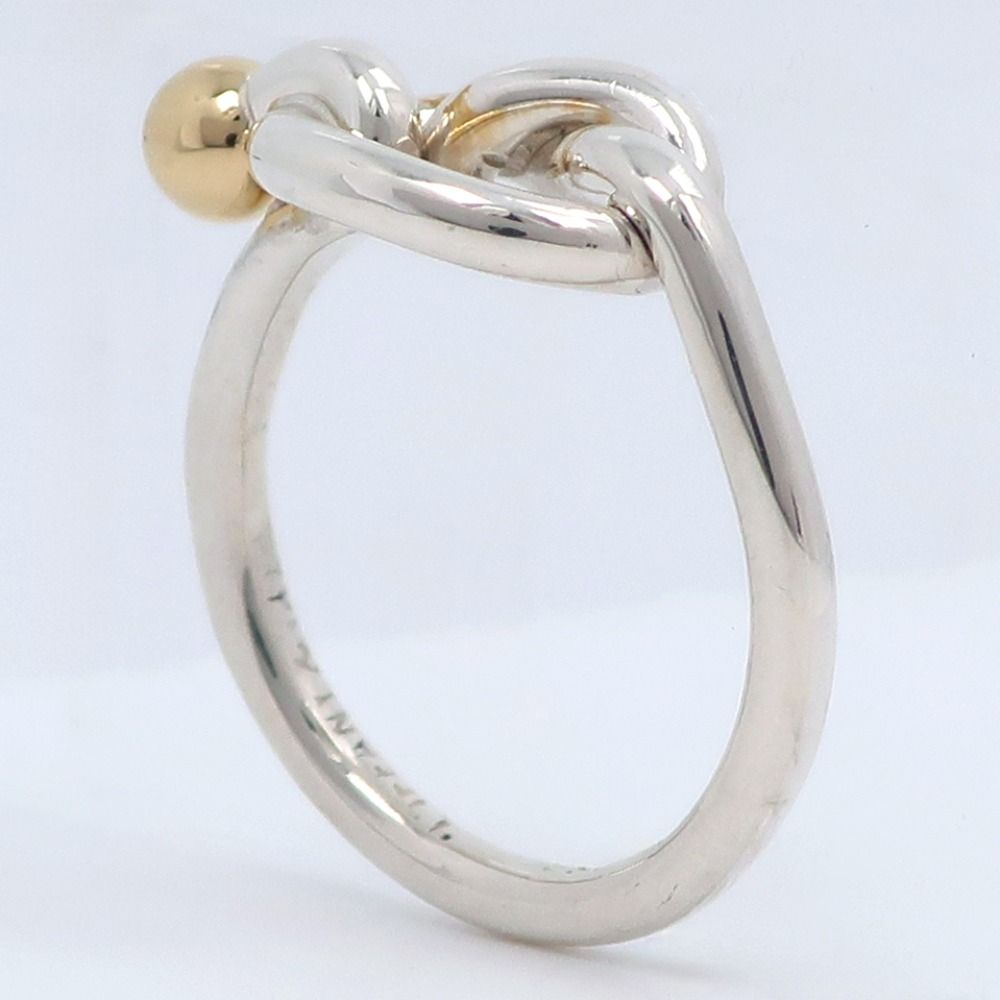 TIFFANY&Co.】ティファニー ラブノット シルバー925×K18イエロー