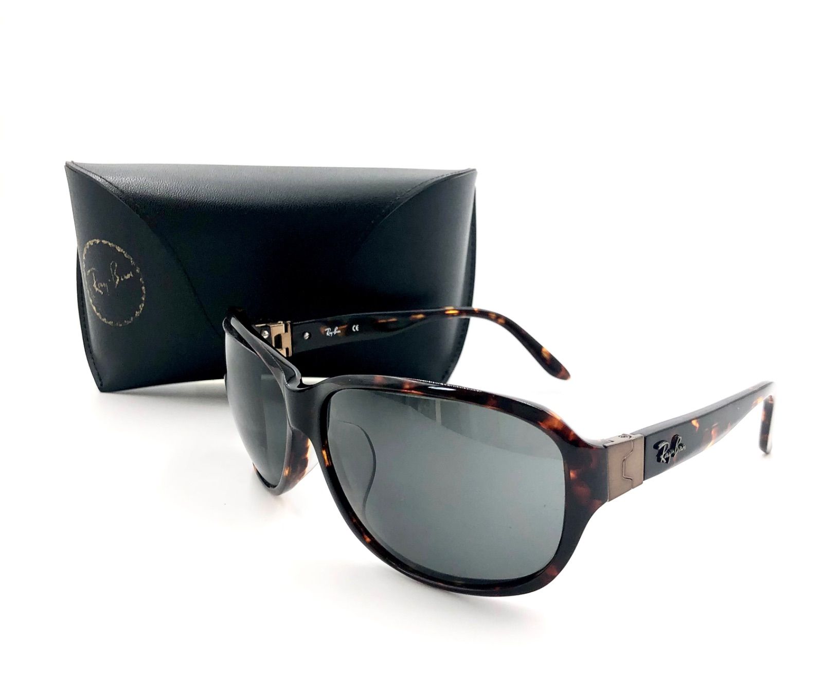 □美品□Ray Ban レイバン RB2159 978/71 サングラス べっ甲風 プラスチックフレーム ダークハバナ 63□15 130  フルフィット ケース付き - メルカリ