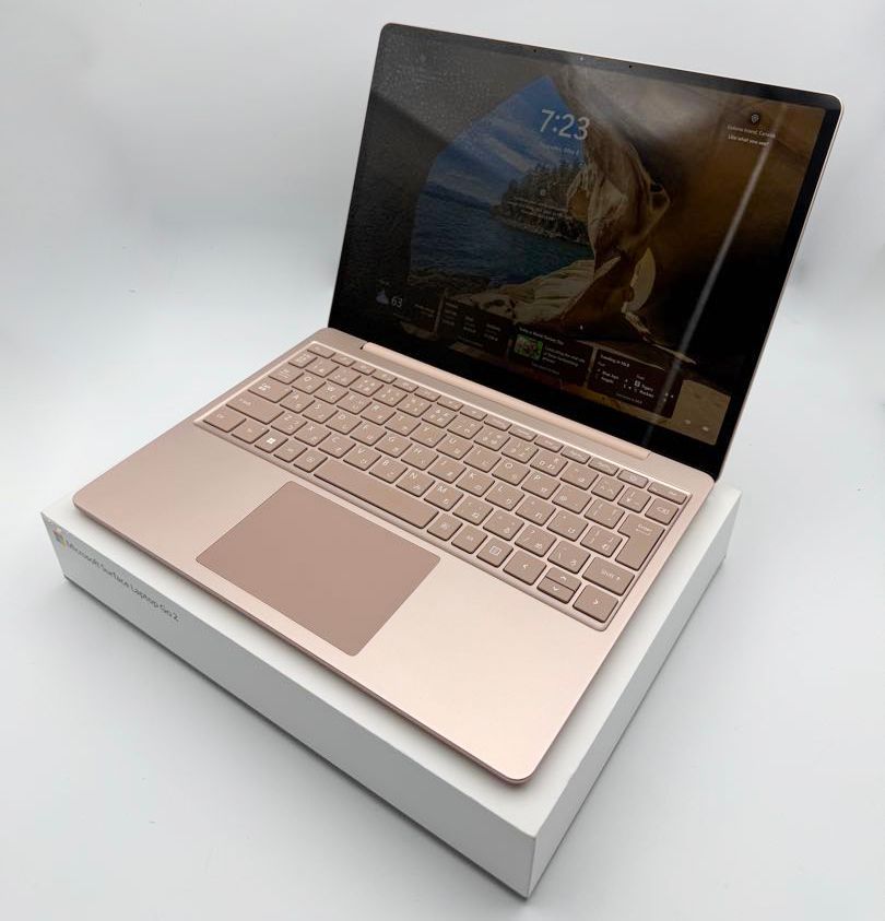超美品】Microsoft Surface Laptop Go 2 Pink 11th Gen Intel 超美品】Microsoft Surface Laptop Go 2 Pink 11th Gen Intel