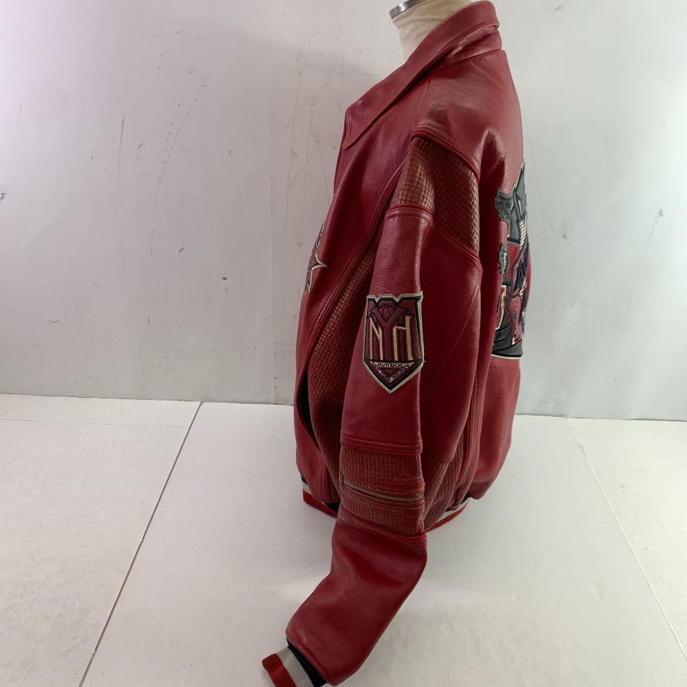 AVIREX 1990年代 ヴィンテージ レザージャケット XXL 赤 AVIREX 1990年代 ヴィンテージ レザージャケット XXL 赤 【公式通販】