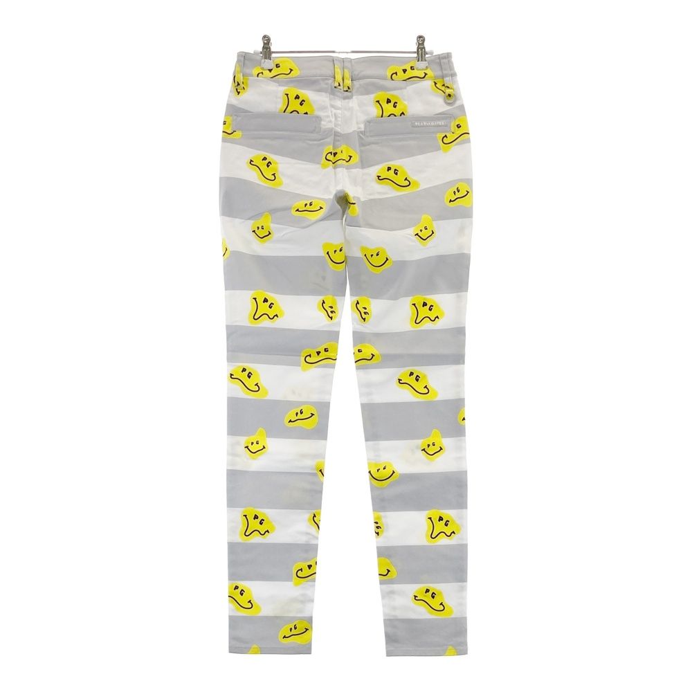 サイズ 1 PEARLY GATES パーリーゲイツ 055 2231612 パンツ ボーダー グレー系 ゴルフウェア レディース ストスト