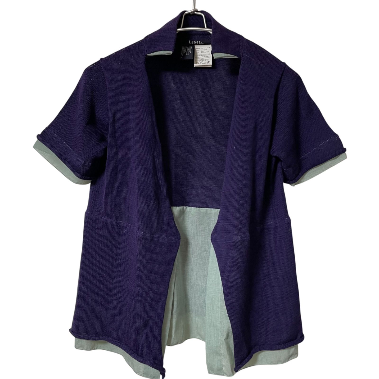 良品　Yohji Yamamoto LIMI feu ニットカーディガン 良品 Yohji Yamamoto LIMI feu ニットカーディガン - メルカリ