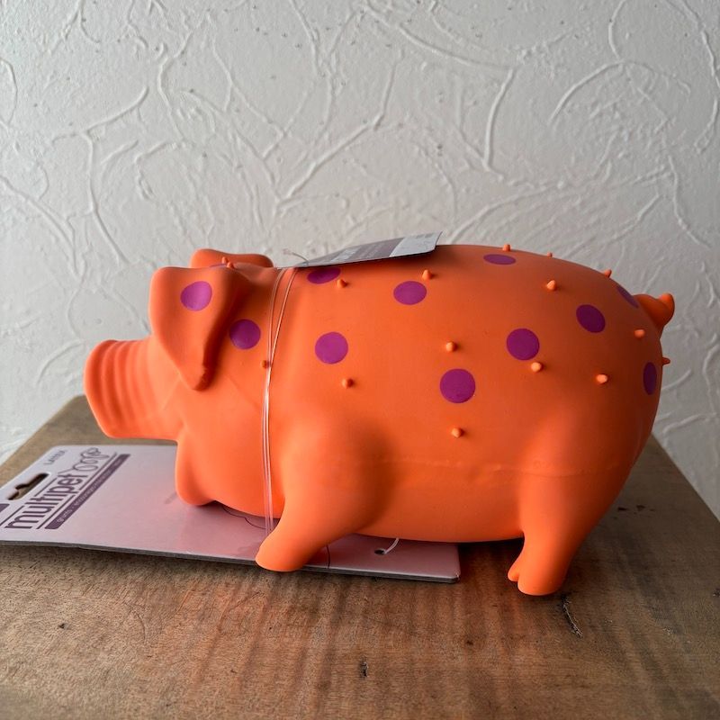 ラテックスグランティングピッグMULTIPET Grunting Pigs 9"