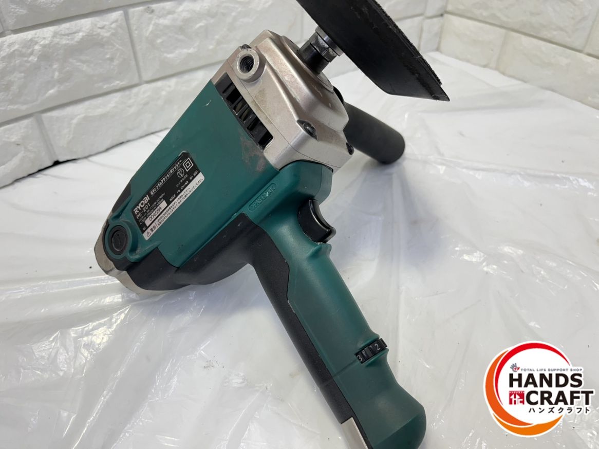 RYOBI - RYOBI リョービ 電子シングルアクションポリッシャー PE-201 京セラ（旧リョービ） 電子シングルアクションポリッシャー APE