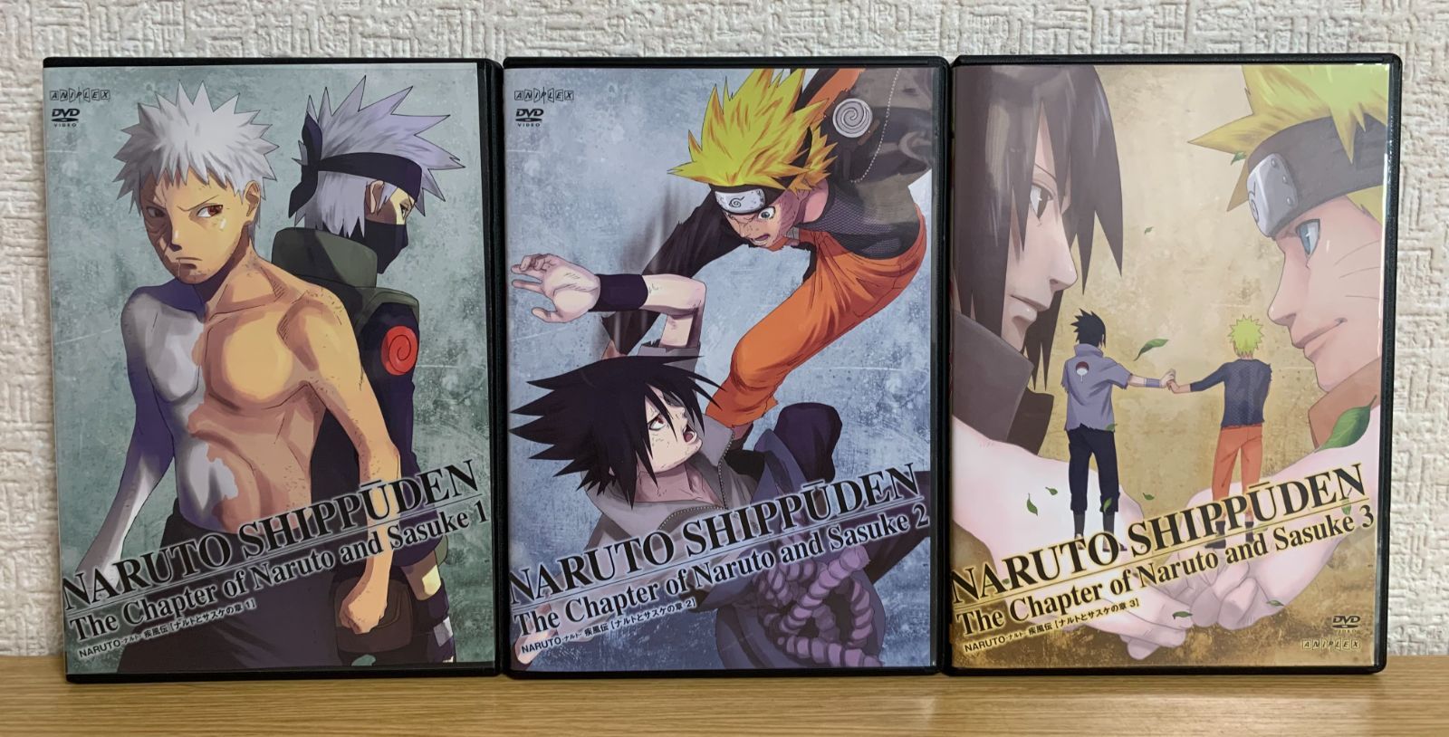 NARUTO疾風伝 ナルトとサスケの章 2 3 dvd - アニメ