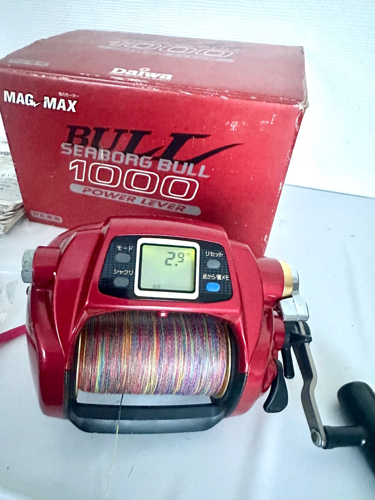 DAIWA ダイワ　シーボーグブル　1000 Yahoo!オークション - 【使用7時間】 ダイワ シーボーグ ブル
