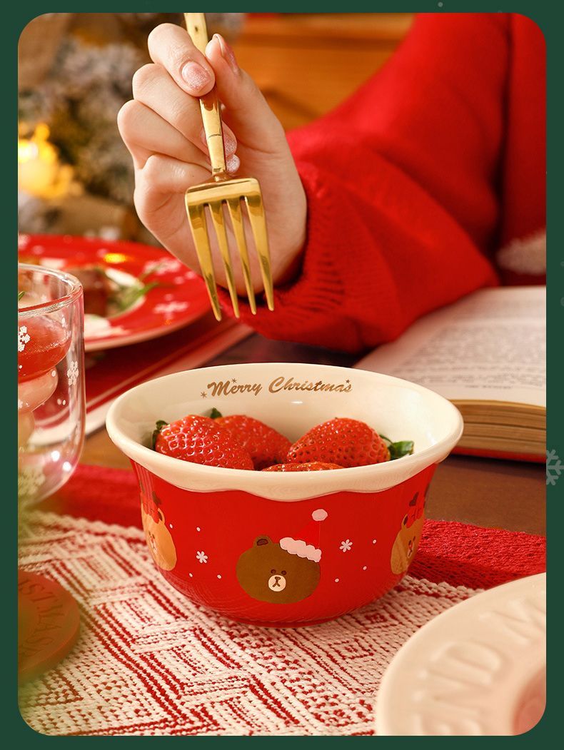 クリスマス食器セット 5点入り LINE FRIENDS 正規品 - メルカリ