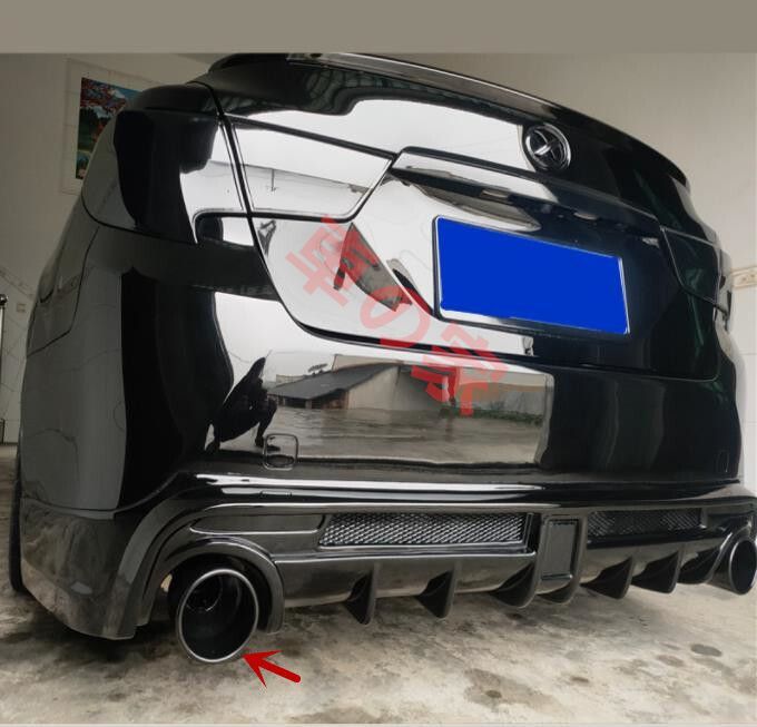 テールパイプ デュアル出し