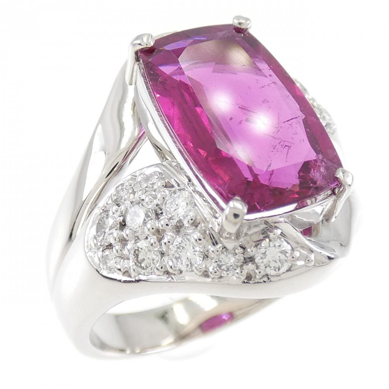 PT900 ルベライトトルマリン リング 4.93CT