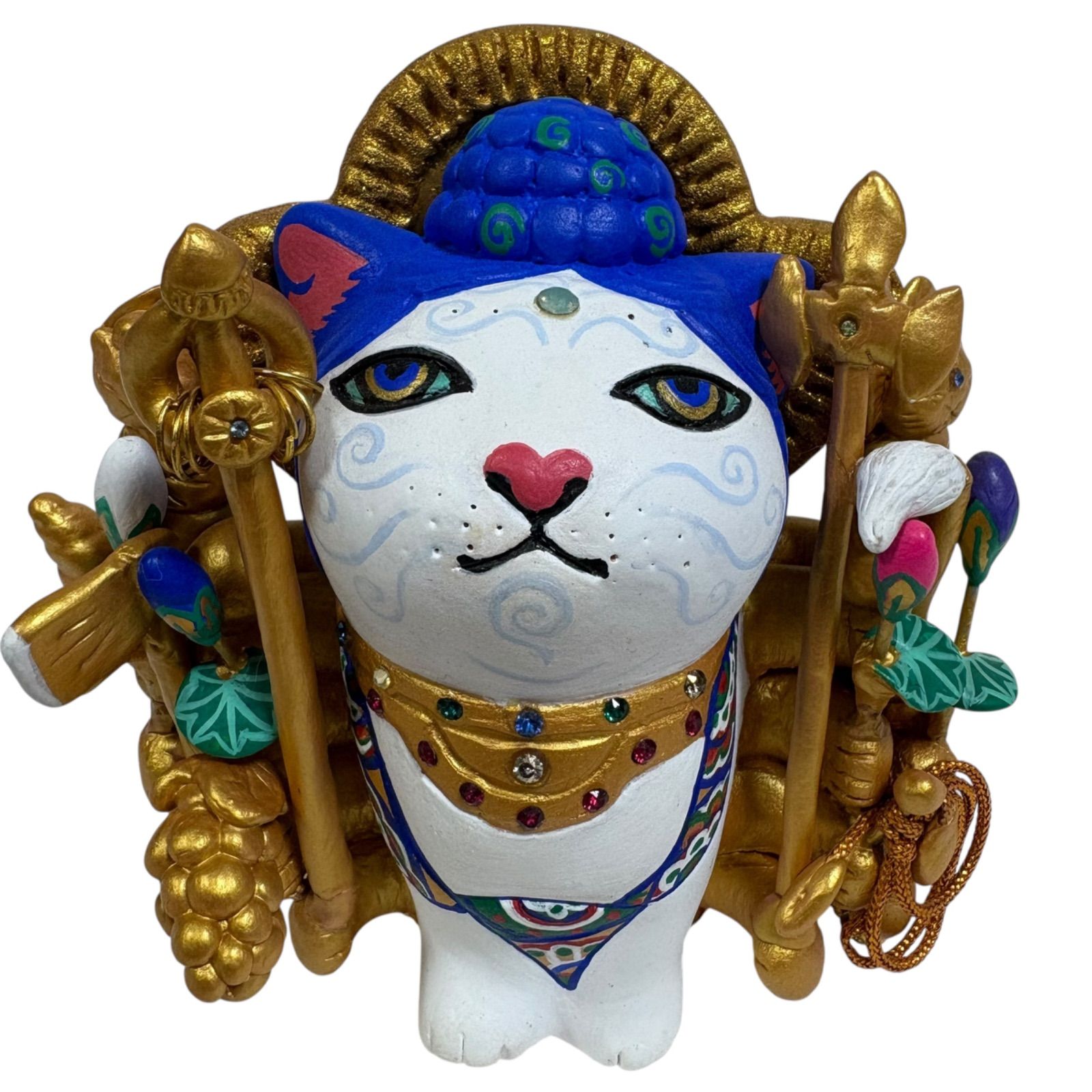 品 エサシトモコ コネコッチ 千手観猫 陶土 仏ニャン