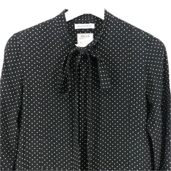 Madison Blue マディソンブルー martinique別注 ボウタイシャツ  