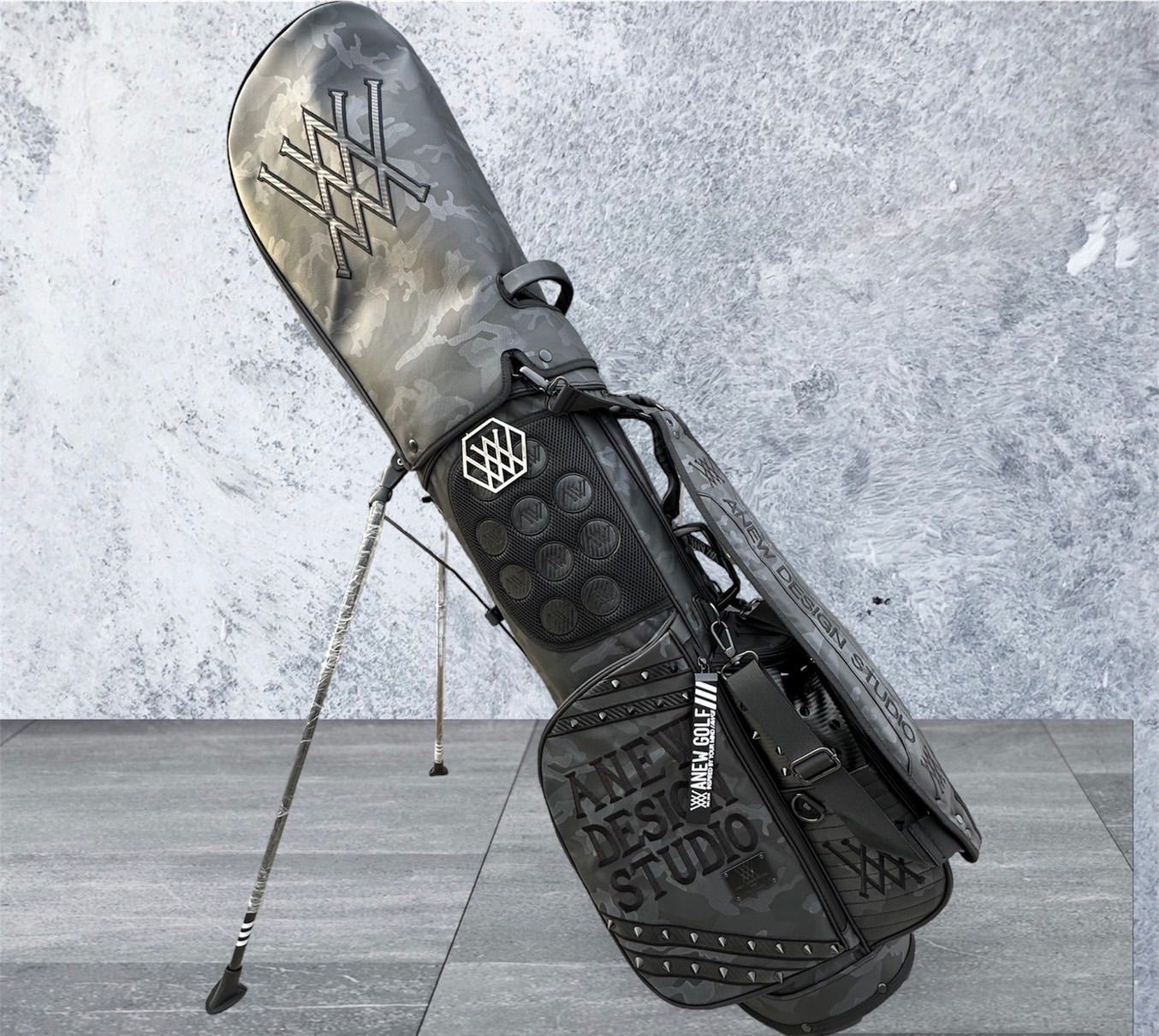 ANEW GOLF アニューゴルフ キャディバッグ スタンド式 ブルー