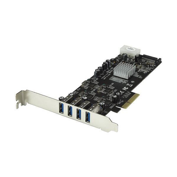 StarTech.com SuperSpeed USB 3.0 4ポート増設PCI Express PCIex4PEXUSB3S44V 1個