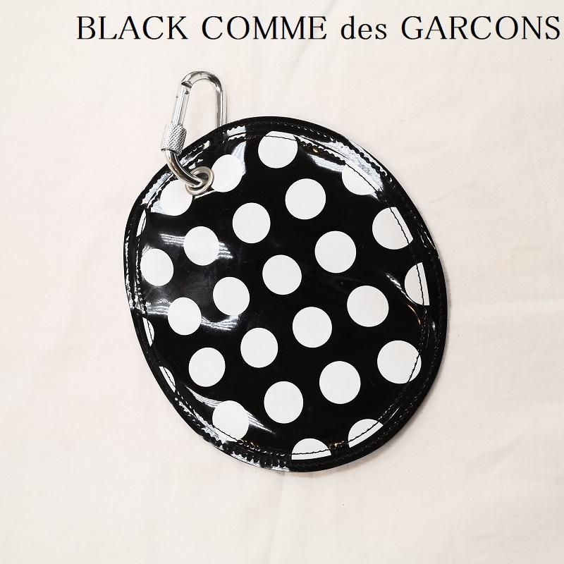 BLACK COMME des GARCONS ブラックコムデギャルソン カードケース ドット プリント パスケース