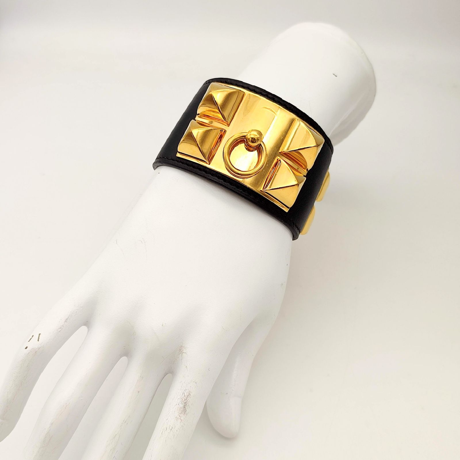 販売証明書付￼【hum】18kバングル et-BR113m M ボックス付 hum ハム