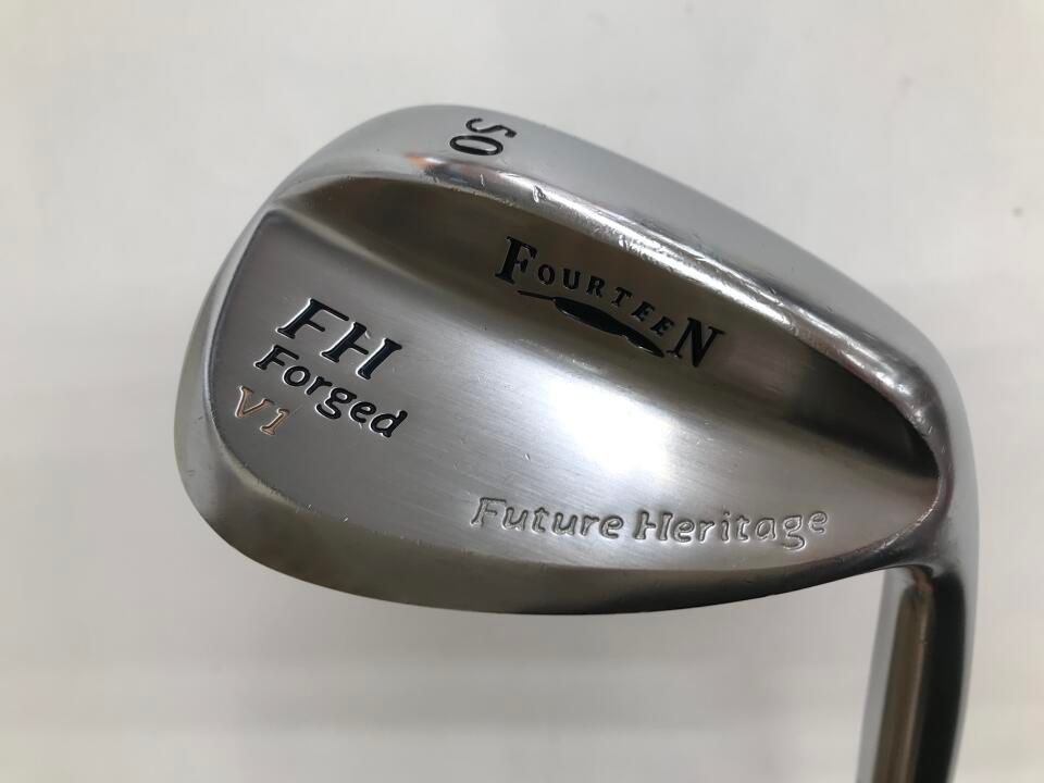 即決 中古フォーティーン RM-21 フォージド ウェッジ (ニッケルクロム) 58.08 SW D/G[2436 中古フォーティーン RM-21 ノーメッキ黒染め ウェッジ 52° WEDGE