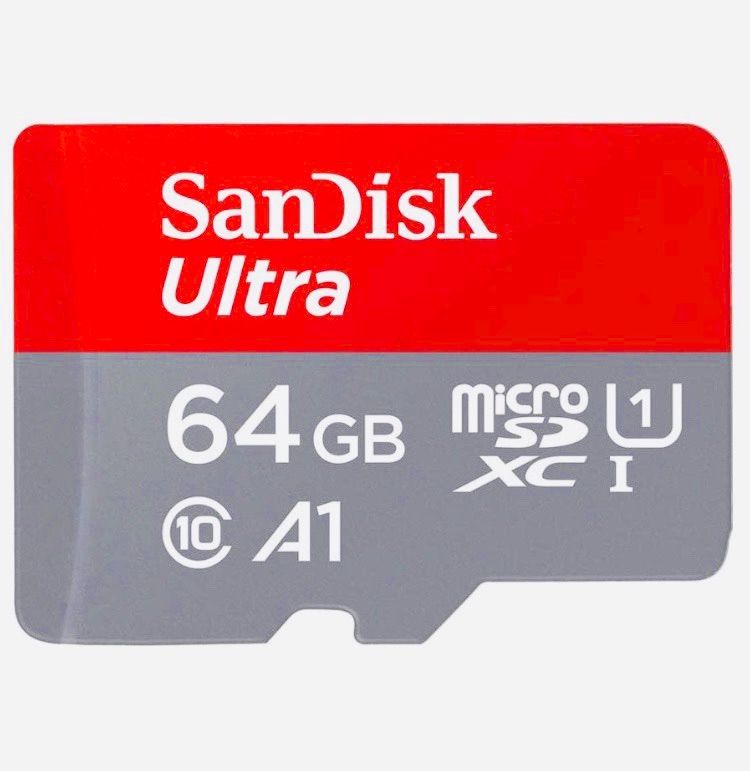 SanDisk microSD 64GB マイクロSDカード 1枚120M/秒 メルカリShops