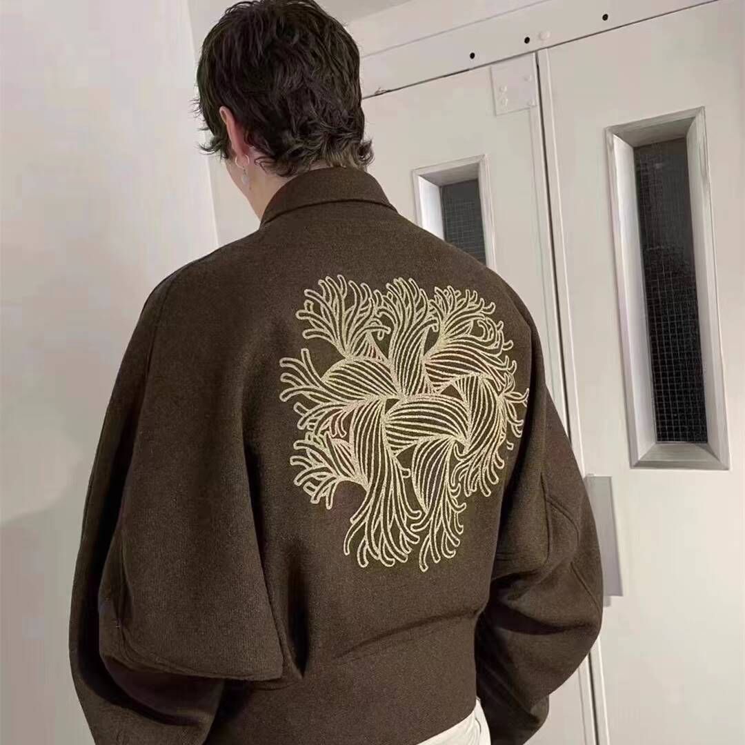CHRISTOPHER NEMETH / JACKET / BROWN / L - メルカリ