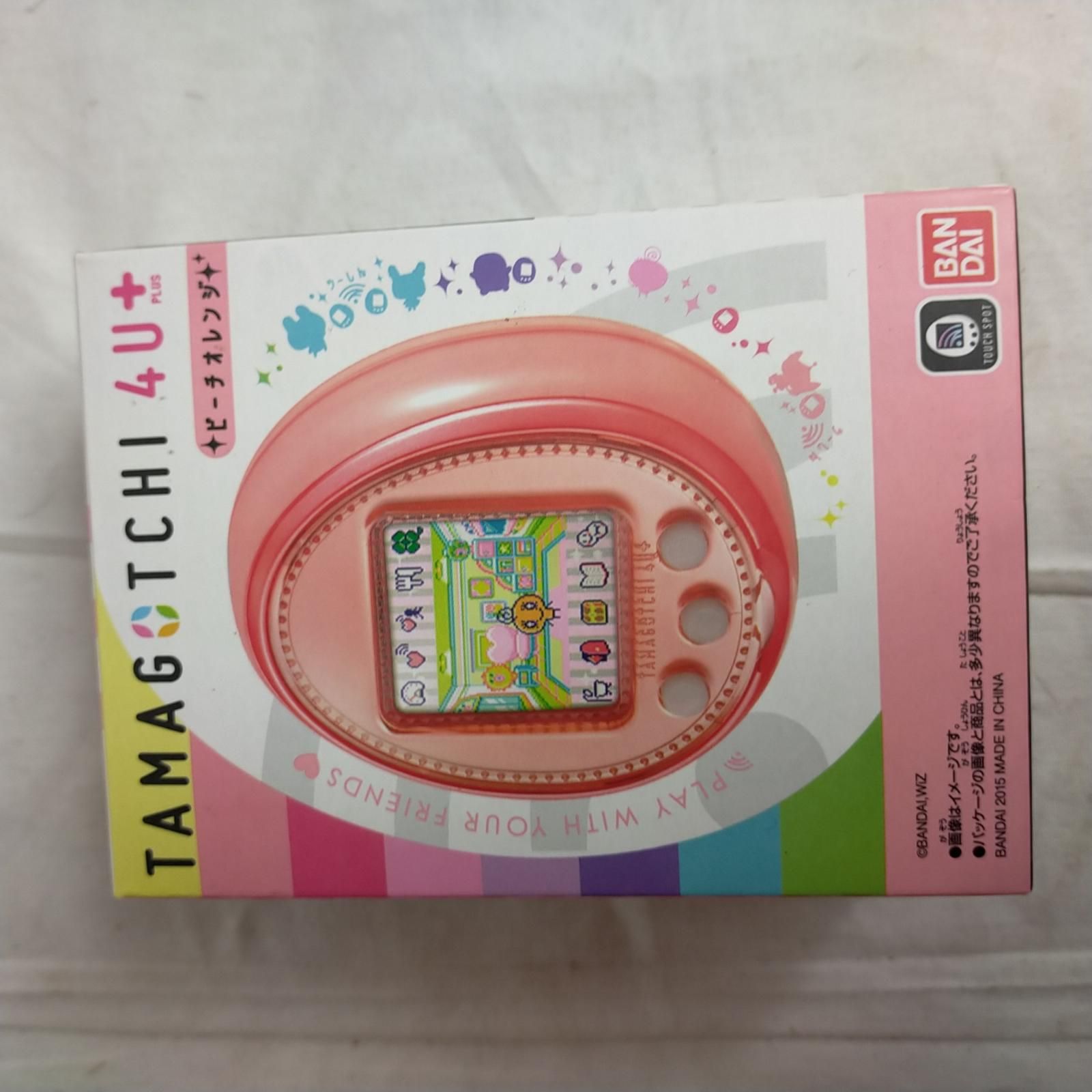 希少品 Tamagotchi【たまごっち 4U+】ピーチオレンジ 開封品 Tamagotchi フォーユープラス バンダイ 現状品 返品不可【中古】  - メルカリ